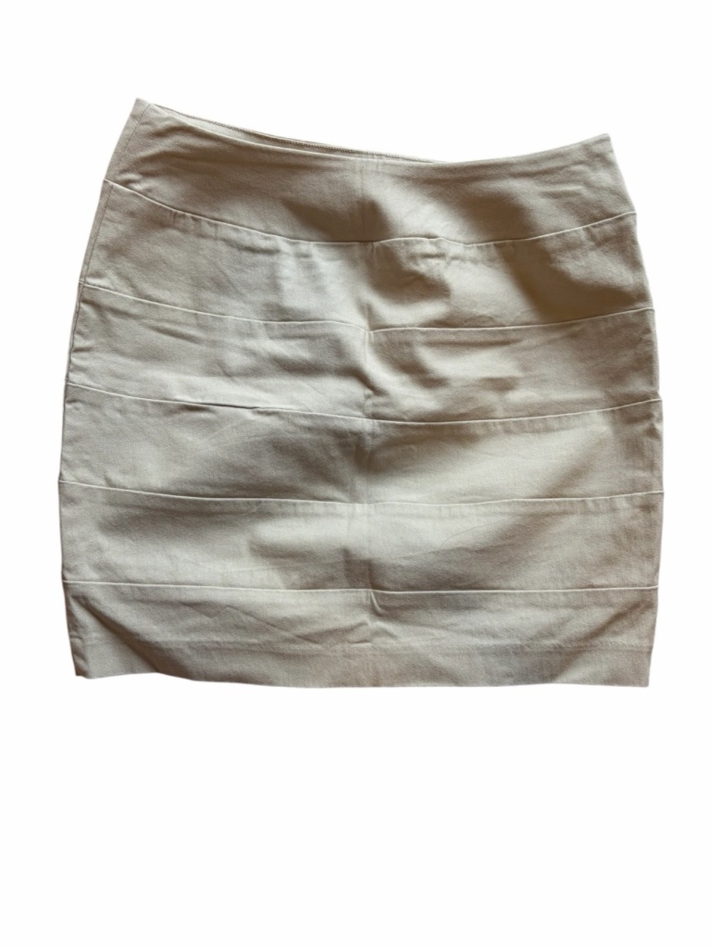 A. Byer Beige High-Waist Pencil Skirt - Picture 3 of 4